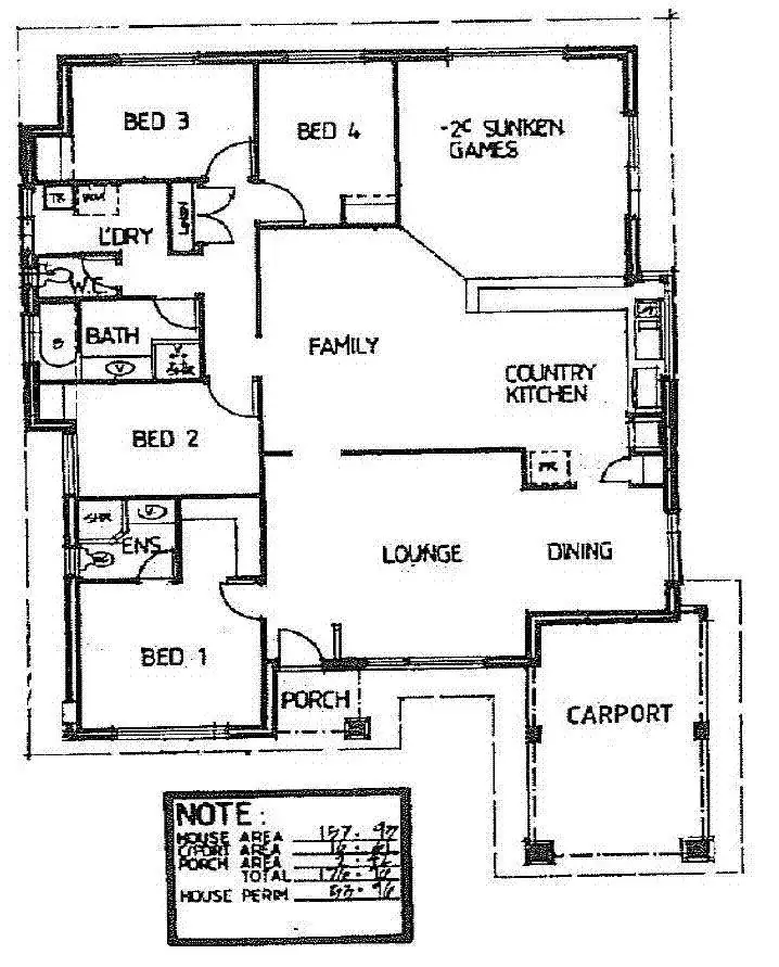 Floorplan of Homely house listing, 8 Nilsen Ridge, Clarkson WA 6030