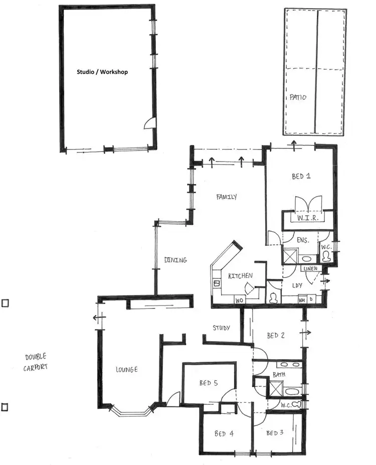 Floorplan of Homely house listing, 5 Pya Place, Joondalup WA 6027