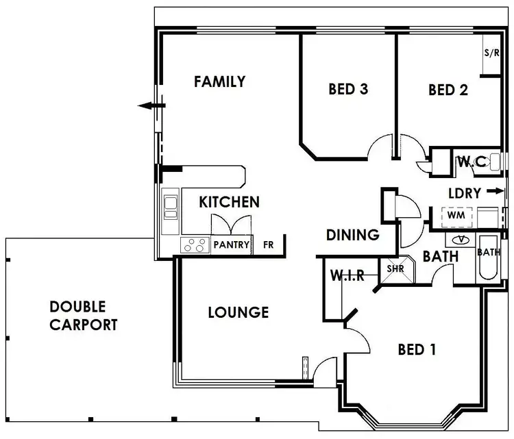 Floorplan of Homely house listing, 18 Katrine Crescent, Joondalup WA 6027