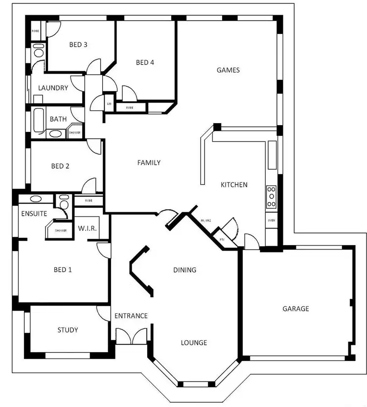 Floorplan of Homely house listing, 12 Iroquois Gardens, Joondalup WA 6027