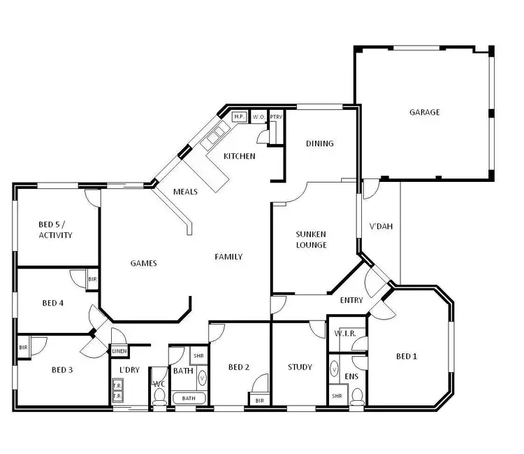 Floorplan of Homely house listing, 8 Katrine Crescent, Joondalup WA 6027