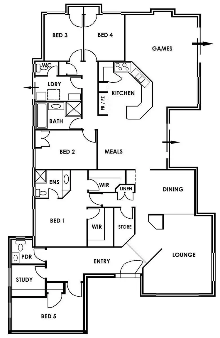 Floorplan of Homely house listing, 2 Coldlake Court, Joondalup WA 6027