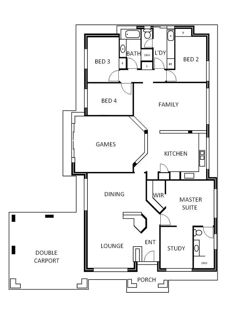 Floorplan of Homely house listing, 21 Sorell Gardens, Joondalup WA 6027