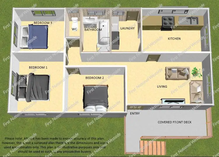 Floorplan of Homely house listing, 19 Richardson  Street, Goodna QLD 4300