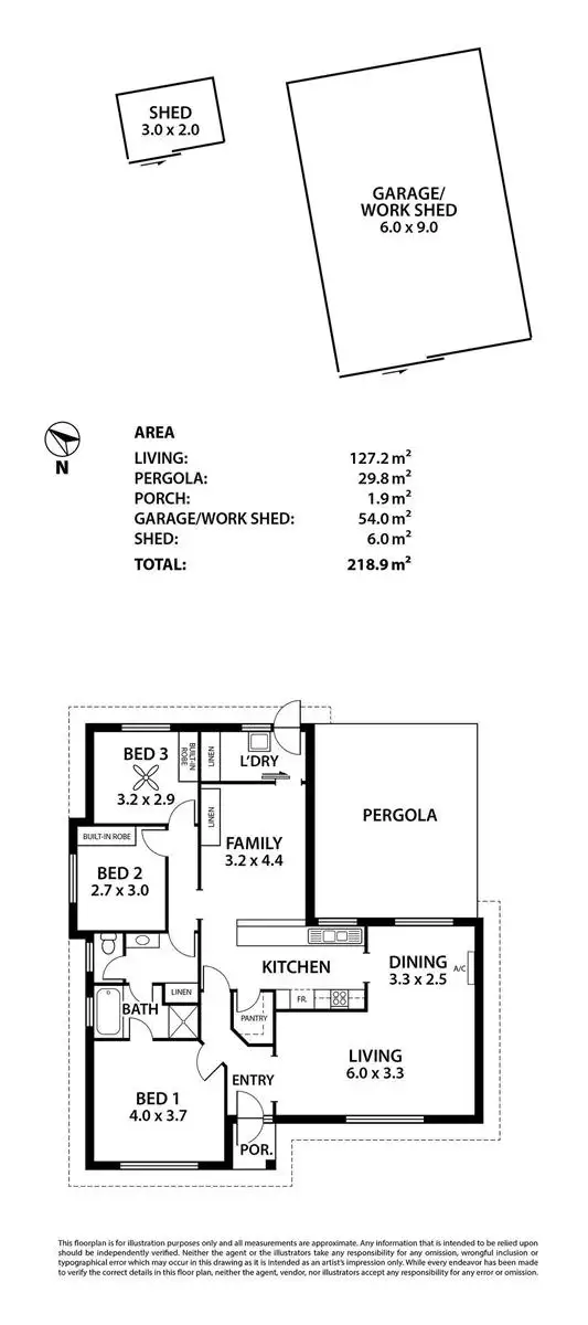 Floorplan of Homely house listing, 6 Evans Street, Goolwa Beach SA 5214
