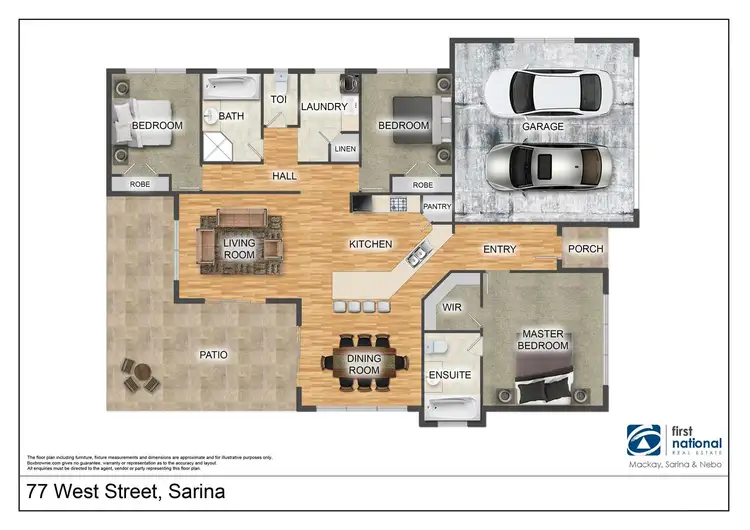Floorplan of Homely house listing, 77 West Street, Sarina QLD 4737