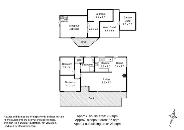 Floorplan of Homely house listing, 81 Flakemores Road, Eggs And Bacon Bay TAS 7112