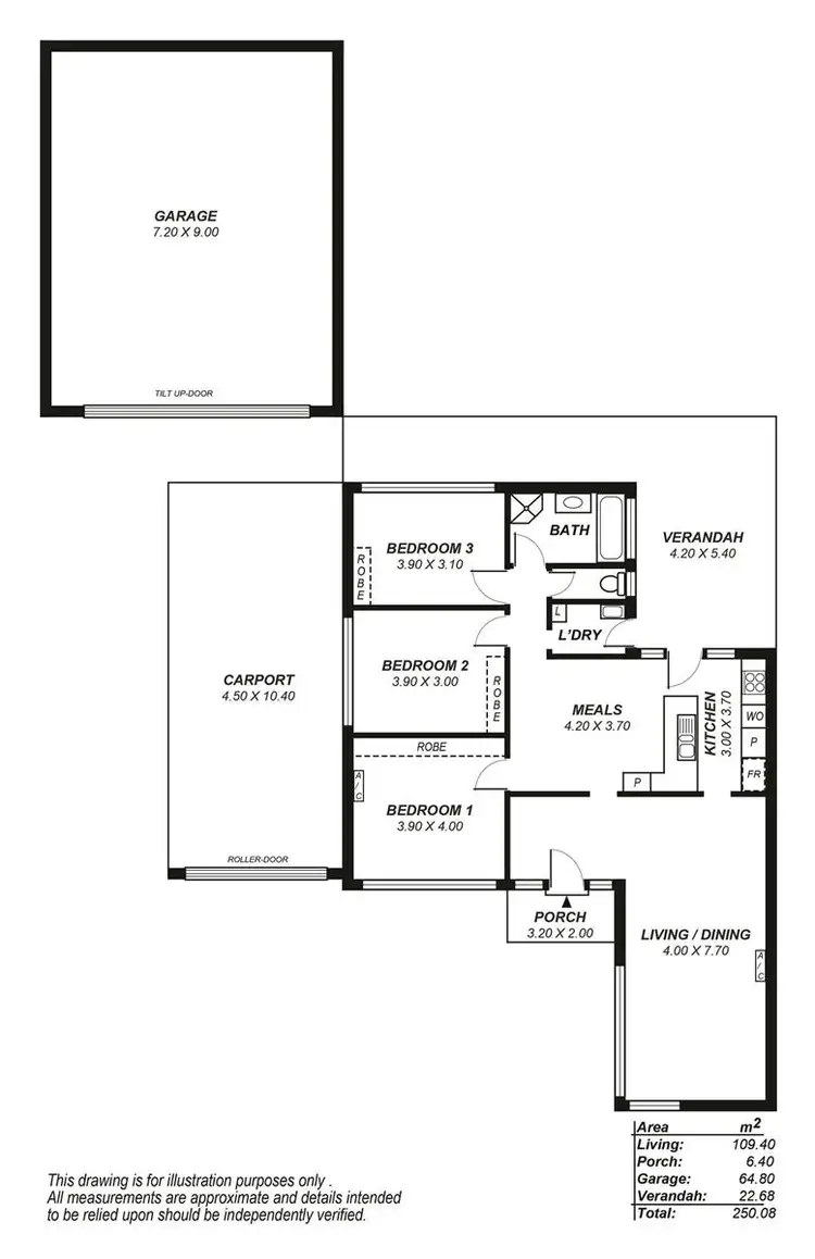 Floorplan of Homely house listing, 33 Myall Road, Para Hills SA 5096