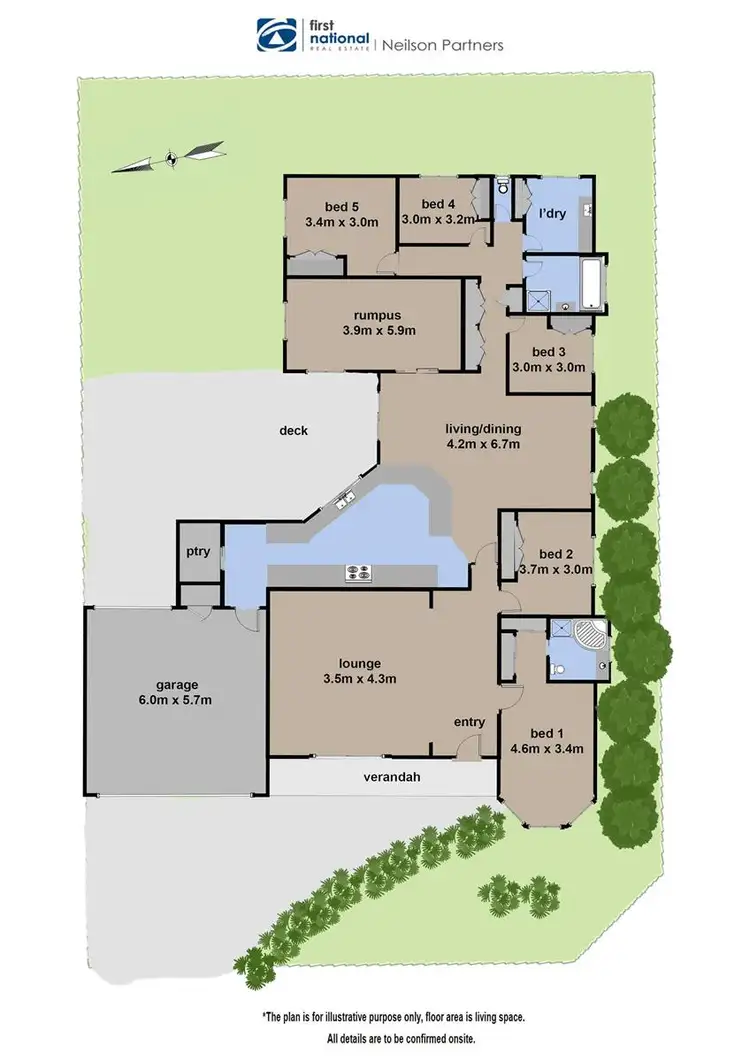 Floorplan of Homely house listing, 11 Camelia Way, Pakenham VIC 3810