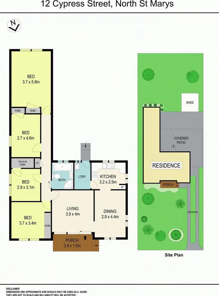 Floorplan of Homely house listing, 12 Cypress Road, North St Marys NSW 2760