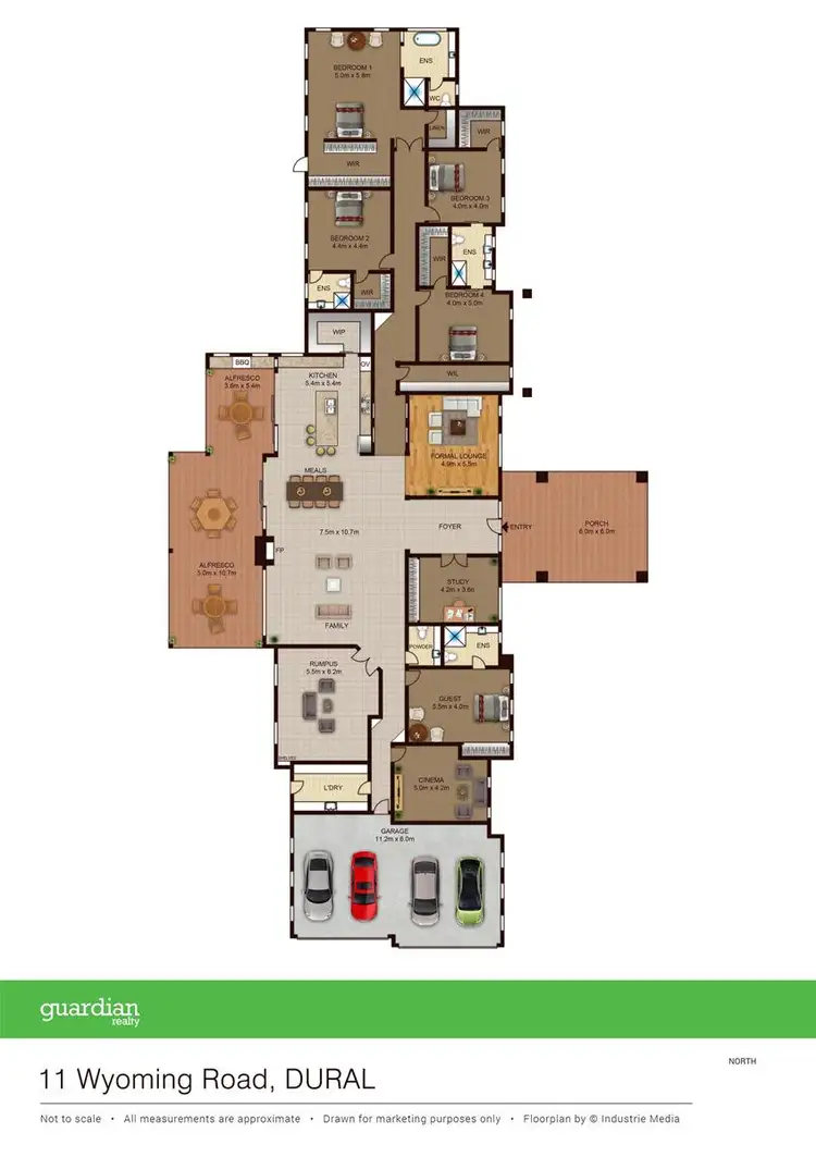 Floorplan of Homely house listing, 11 Wyoming Road, Dural NSW 2158