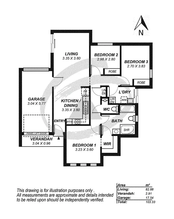 Floorplan of Homely house listing, 6/21 Weld Crescent, Mount Barker SA 5251