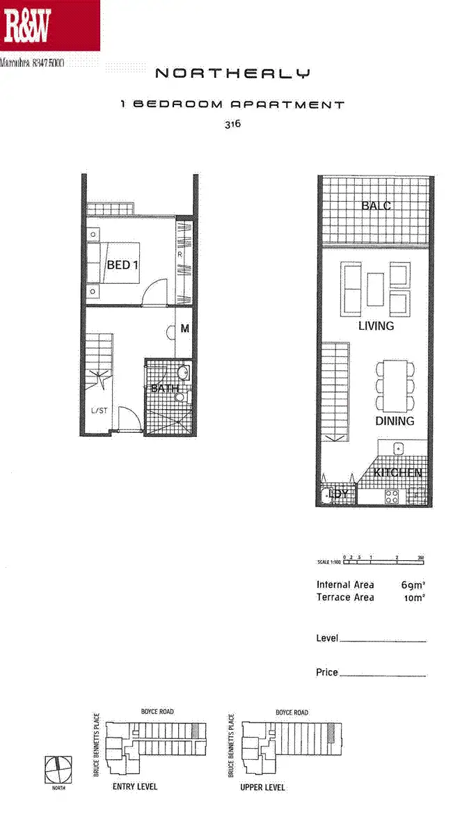 Floorplan of Homely apartment listing, 316/97 Boyce Road, Maroubra NSW 2035