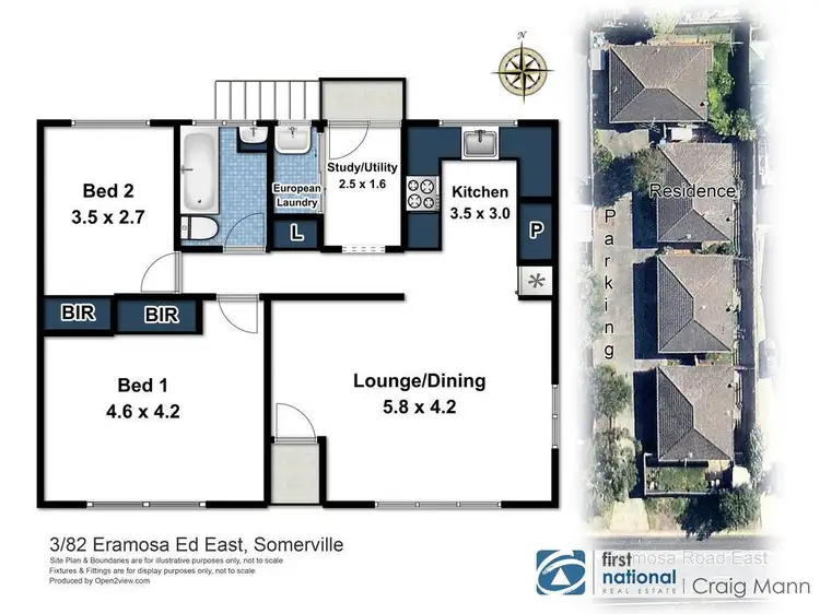 Floorplan of Homely unit listing, 3/82 Eramosa Road East, Somerville VIC 3912