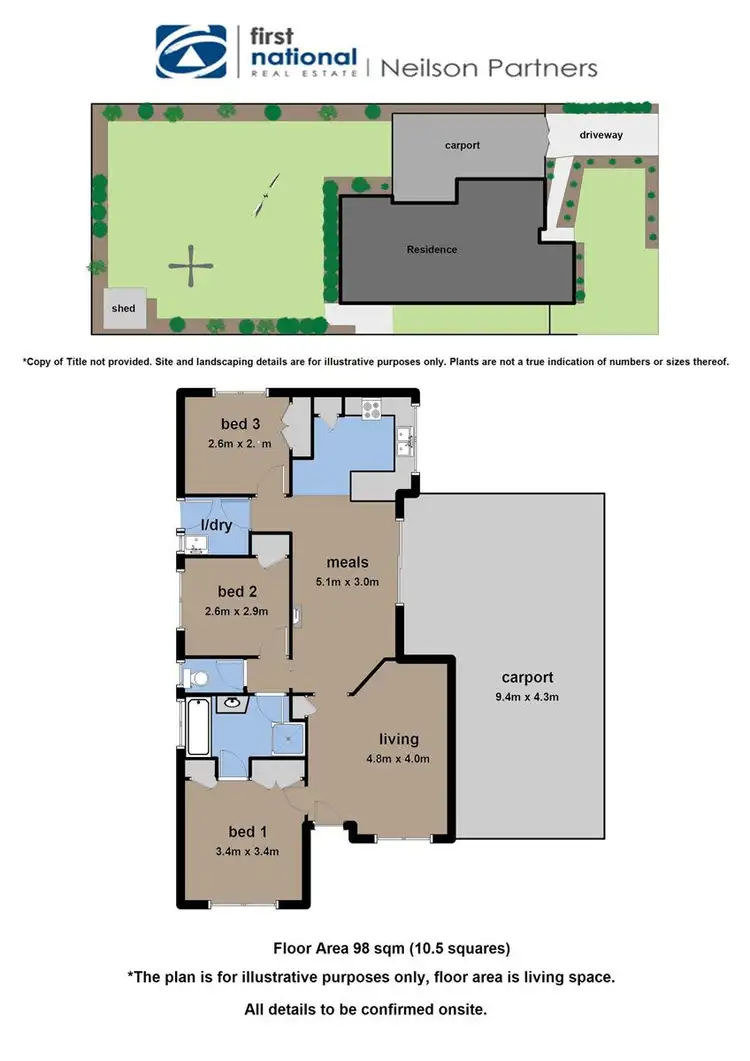 Floorplan of Homely house listing, 10 McMaster Court, Pakenham VIC 3810