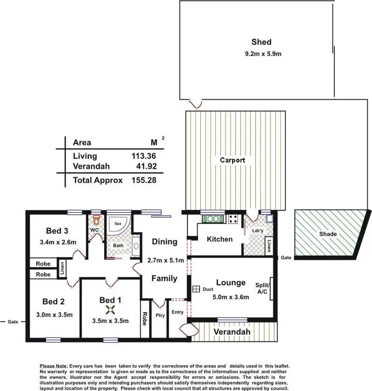 Floorplan of Homely house listing, 24 Deakin Avenue, Hope Valley SA 5090
