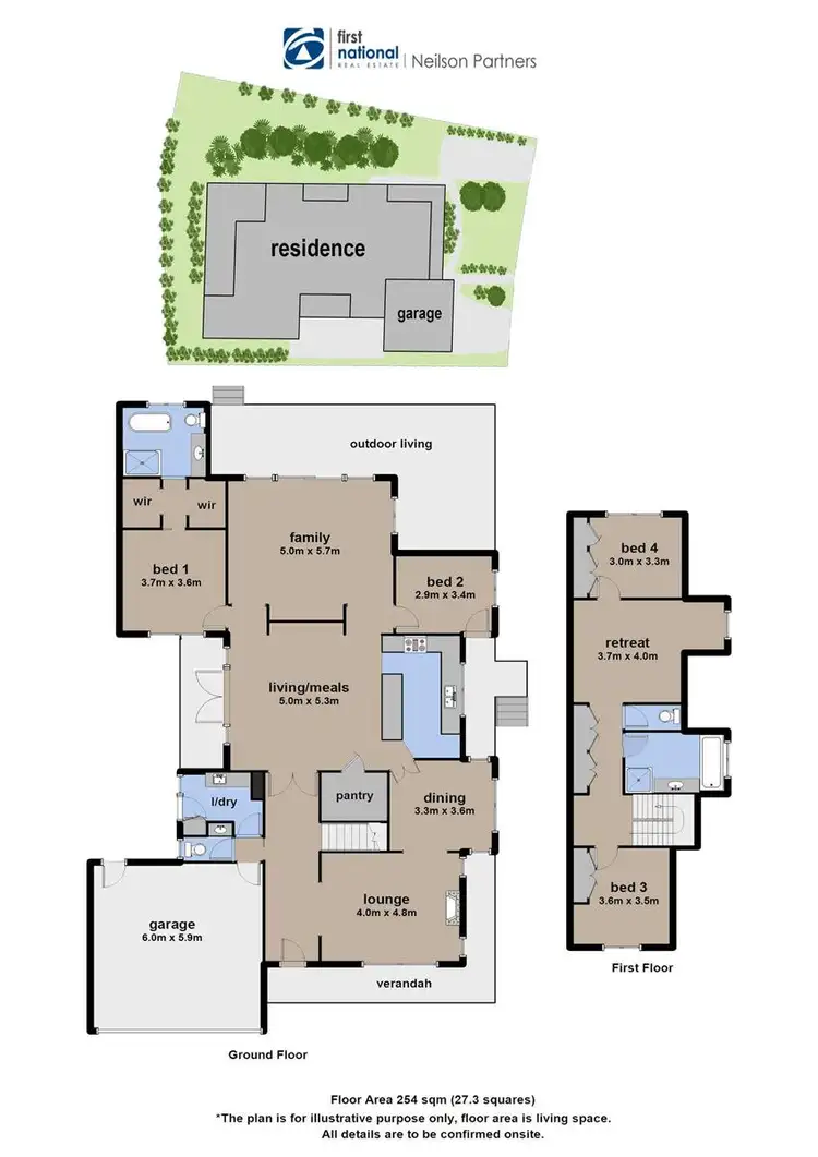 Floorplan of Homely house listing, 10 Northview Court, Beaconsfield VIC 3807