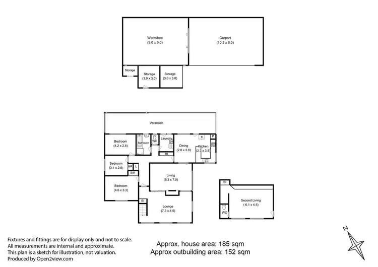 Floorplan of Homely house listing, 4418 Huon Highway, Port Huon TAS 7116