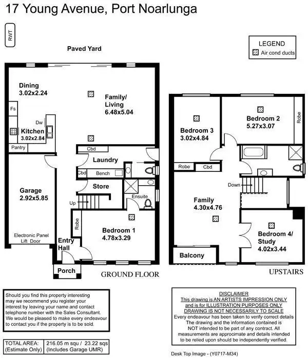 Floorplan of Homely house listing, 17 Young Avenue, Port Noarlunga SA 5167