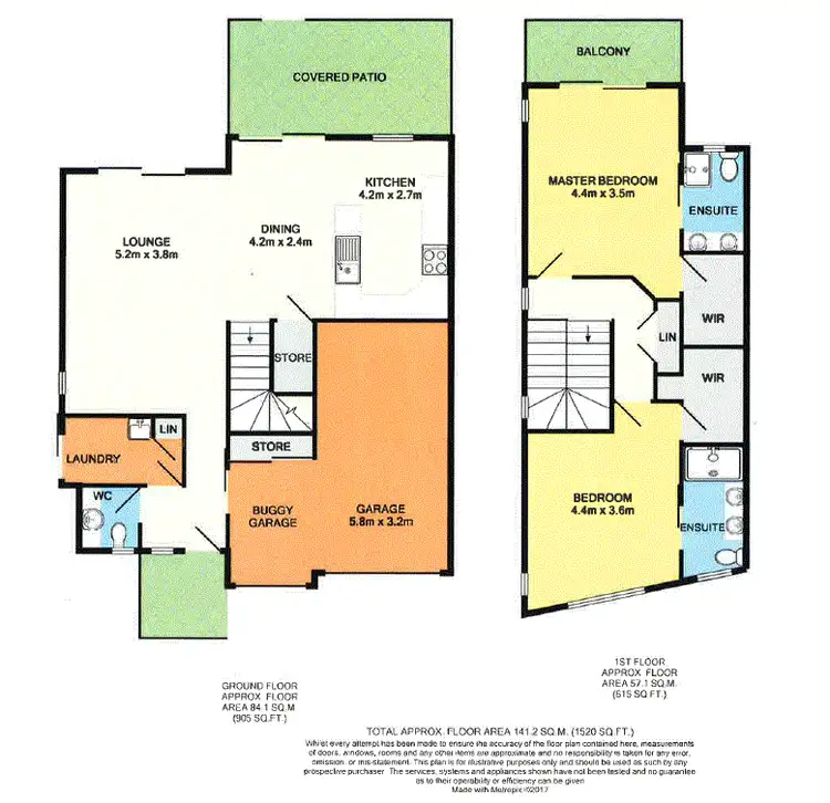 Floorplan of Homely townhouse listing, 26/364 Gilston Road, Gilston QLD 4211
