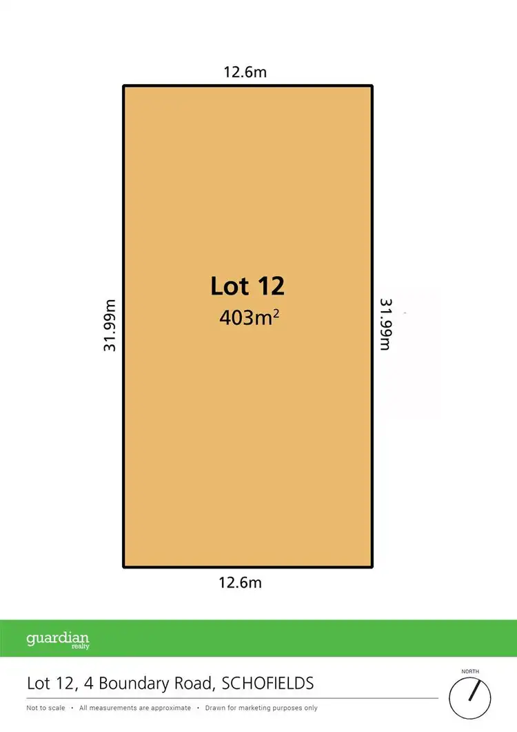 Floorplan of Homely land listing, Lot 12/4 Boundary Road, Schofields NSW 2762