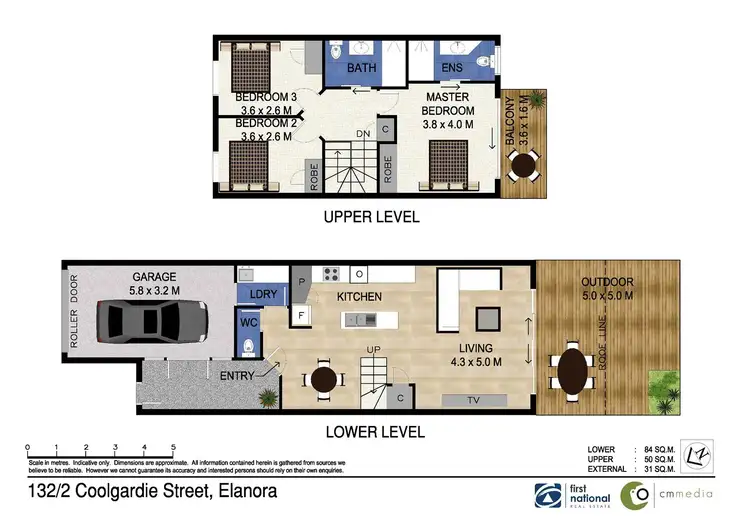 Floorplan of Homely apartment listing, 132/2-10 Coolgardie Street, Elanora QLD 4221