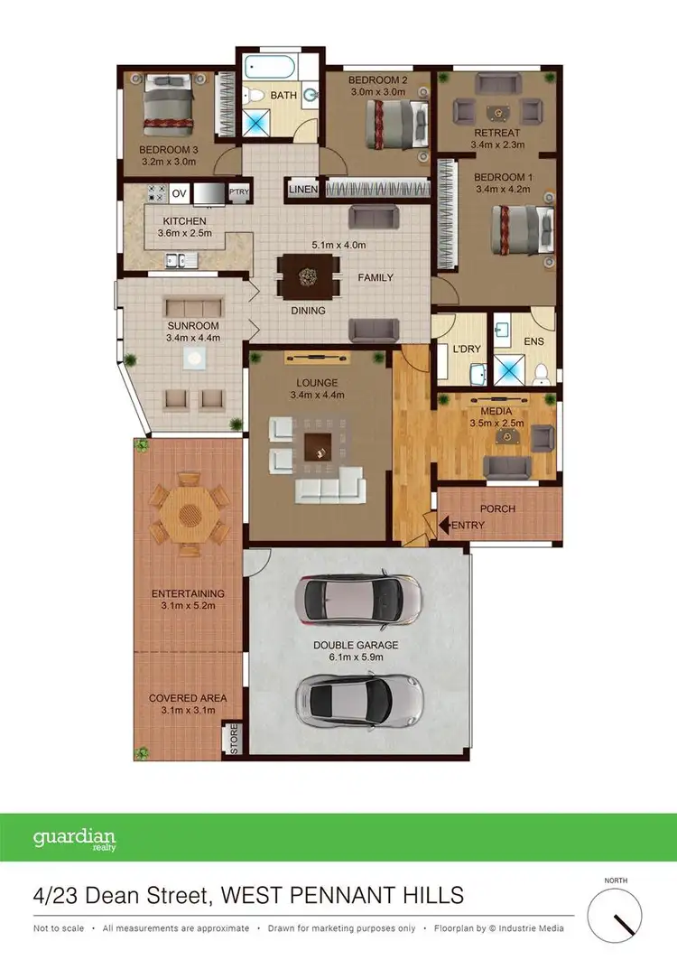 Floorplan of Homely house listing, 4/23 Dean Street, West Pennant Hills NSW 2125
