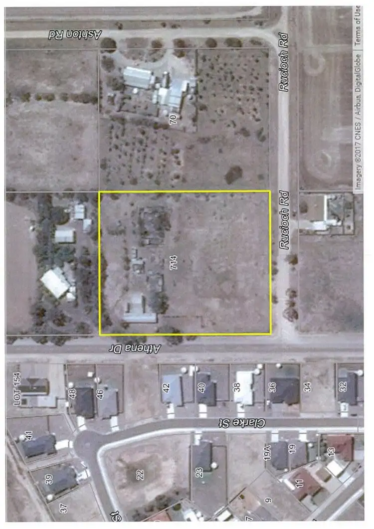 Floorplan of Homely land listing, 96 Athena Drive, Wallaroo SA 5556
