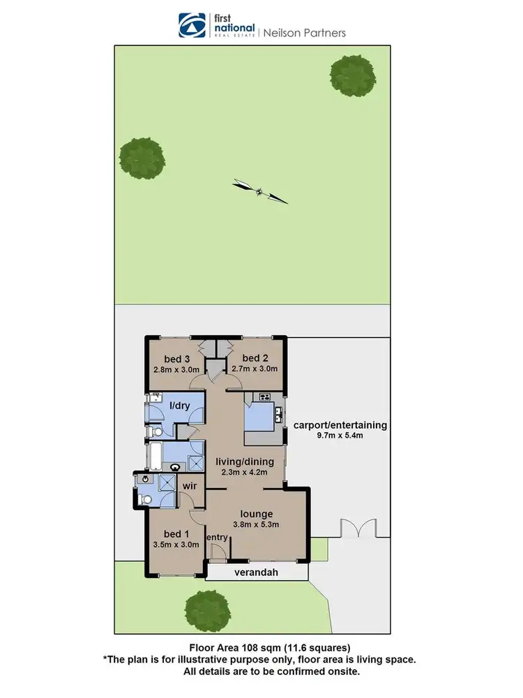 Floorplan of Homely house listing, 11 Ben Drive, Pakenham VIC 3810