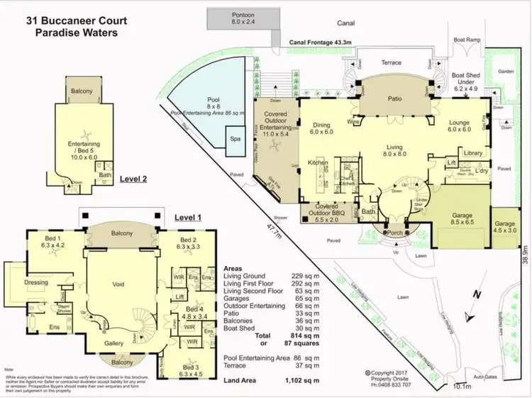 Floorplan of Homely house listing, 31 Buccaneer Court, Paradise Waters QLD 4217