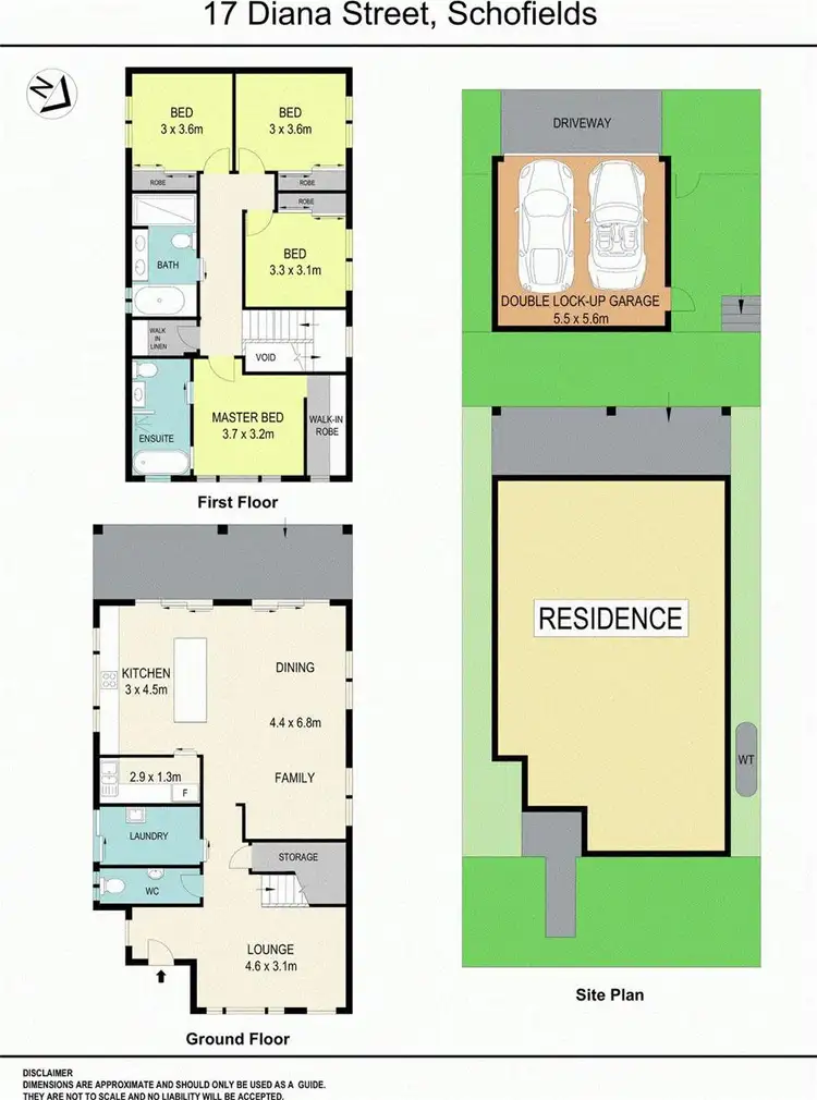 Floorplan of Homely house listing, 17 Diana Street, Schofields NSW 2762