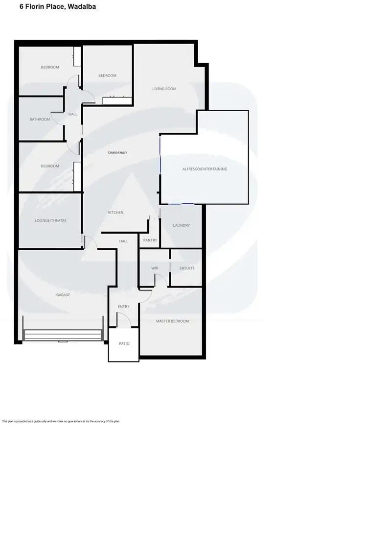 Floorplan of Homely house listing, 6 Florin Place, Wadalba NSW 2259