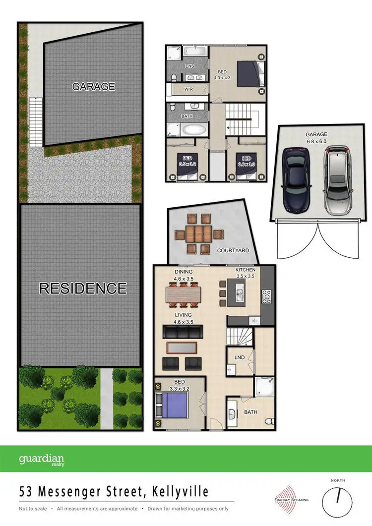 Floorplan of Homely house listing, 53 Messenger Street, Kellyville NSW 2155