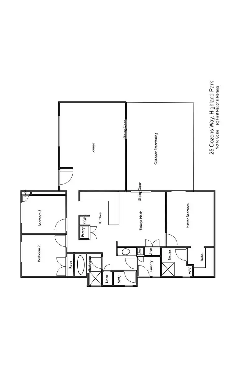 Floorplan of Homely house listing, 25 Cozens Way, Highland Park QLD 4211