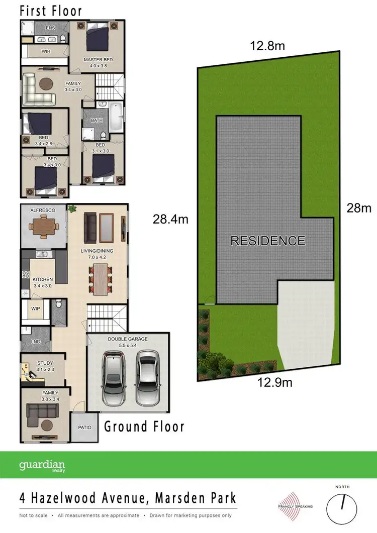 Floorplan of Homely house listing, 4 Hazelwood Avenue, Marsden Park NSW 2765