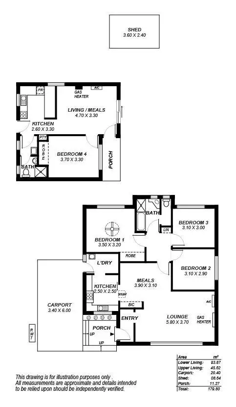 Floorplan of Homely house listing, 8 Loral Street, Para Hills SA 5096