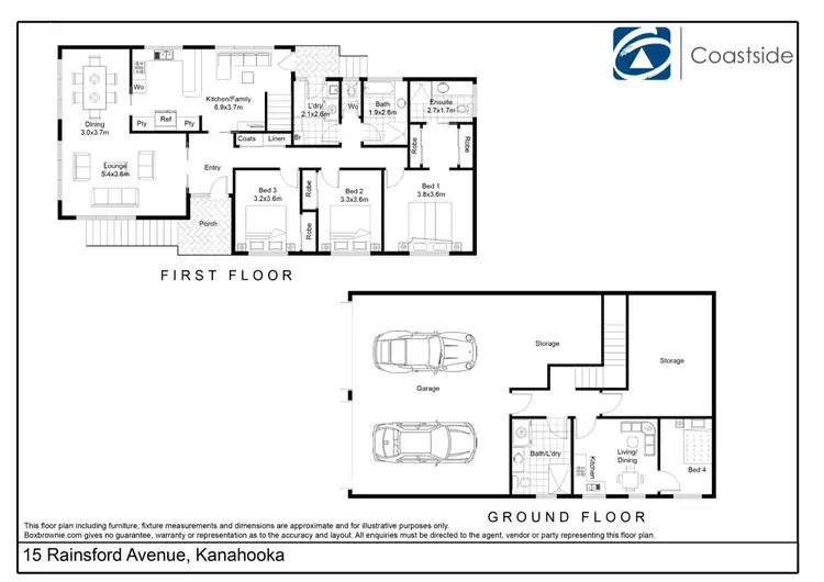 Floorplan of Homely house listing, 15 Rainsford Avenue, Kanahooka NSW 2530