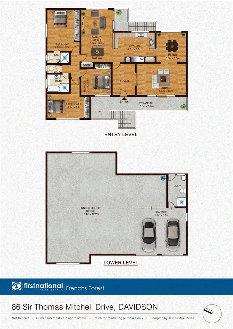 Floorplan of Homely house listing, 86 Sir Thomas Mitchell Drive, Davidson NSW 2085