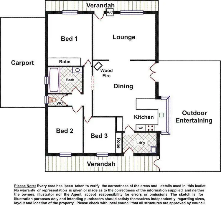 Floorplan of Homely house listing, 2 Lawton Court, Nairne SA 5252