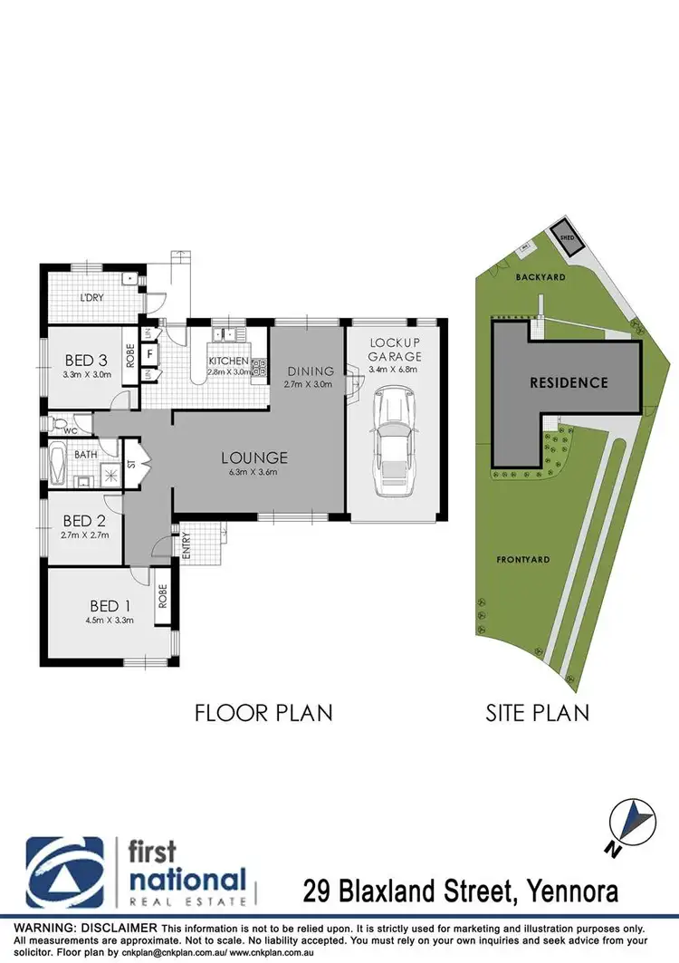 Floorplan of Homely house listing, 29 Blaxland Street, Yennora NSW 2161