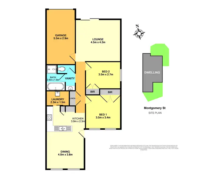 Floorplan of Homely villa listing, 2/59 Montgomery Street, Argenton NSW 2284