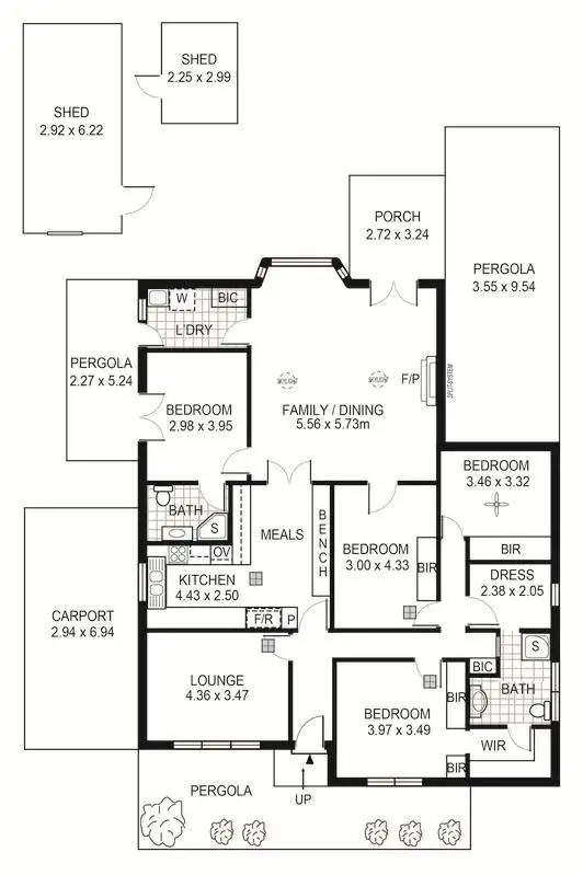 Floorplan of Homely house listing, 14 Kildare Avenue, Athelstone SA 5076