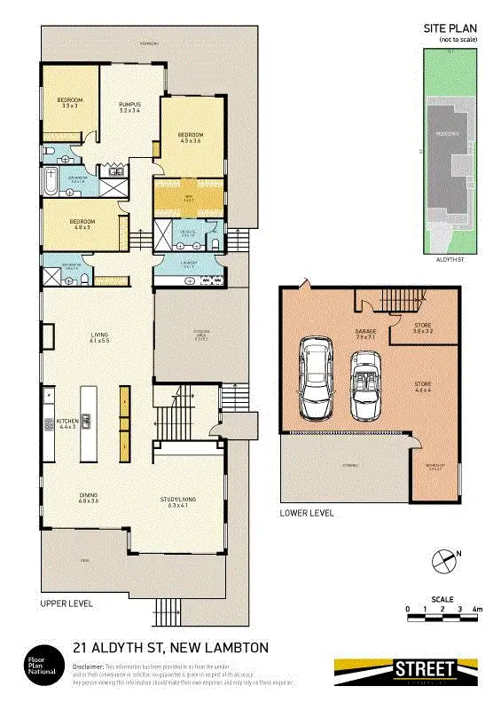 Floorplan of Homely house listing, 21 Aldyth Street, New Lambton NSW 2305