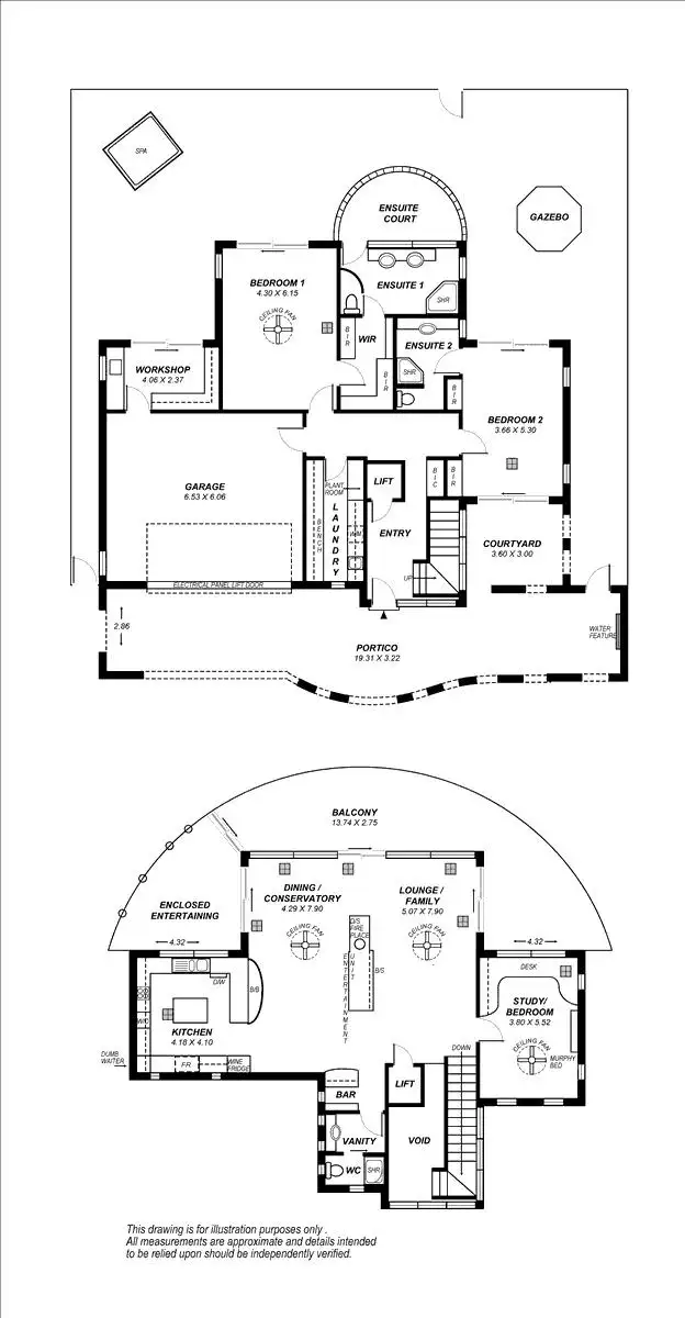 Floorplan of Homely house listing, 50 Maidencombe Drive, Moana SA 5169