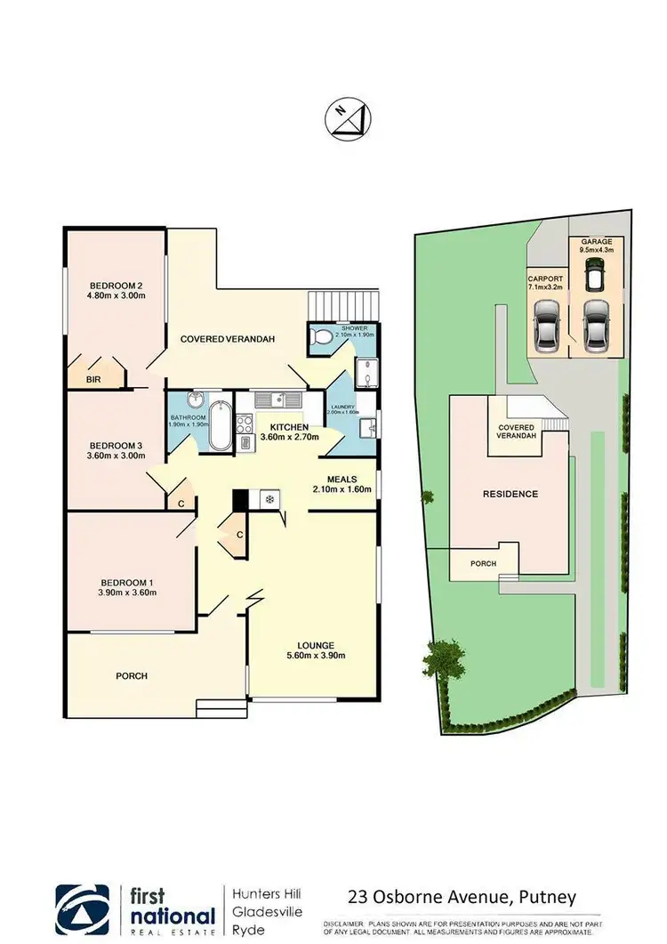 Floorplan of Homely house listing, 23 Osborne Avenue, Putney NSW 2112