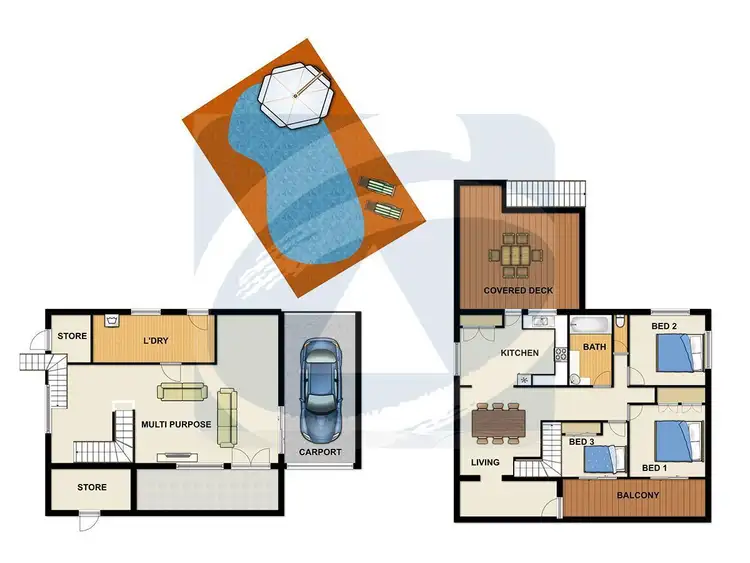 Floorplan of Homely house listing, 49 Windsor Street, Slacks Creek QLD 4127