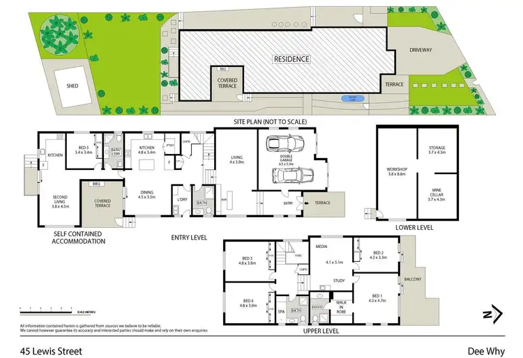 Floorplan of Homely house listing, 45 Lewis Street, Dee Why NSW 2099