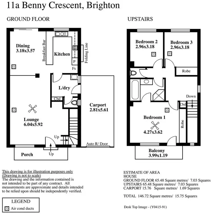 Floorplan of Homely house listing, 11A Benny Crescent, South Brighton SA 5048