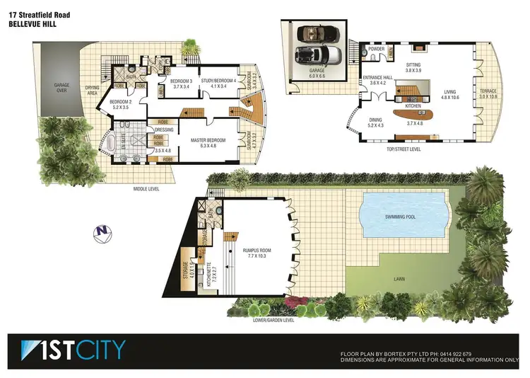 Floorplan of Homely house listing, 17 Streatfield Road, Bellevue Hill NSW 2023