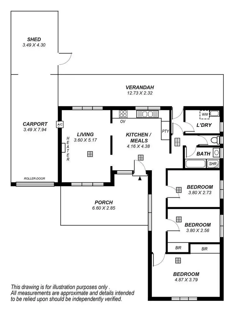 Floorplan of Homely house listing, 10 Parslow Road, Para Hills SA 5096